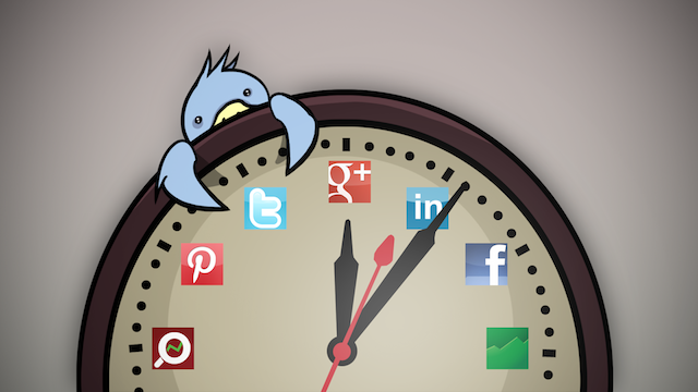 quando postare sui social media, social clock, clock, web