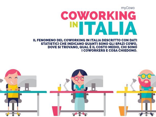 coworking Italia infografica