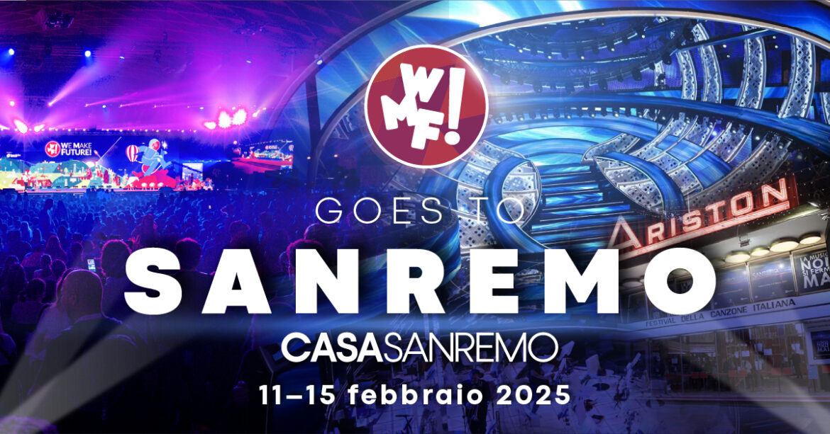 WMF Goes to Sanremo A Sanremo spazio a Intelligenza Artificiale e startup Music-Tech con il WMF