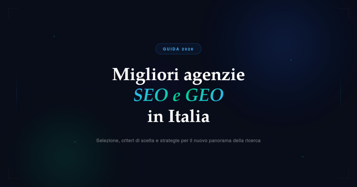 migliori agenzie seo geo italia