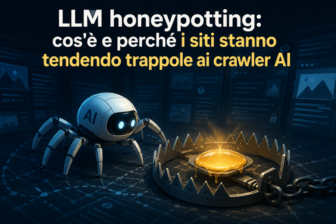 LLM honeypotting cos'è e perché i siti stanno tendendo trappole ai crawler AI