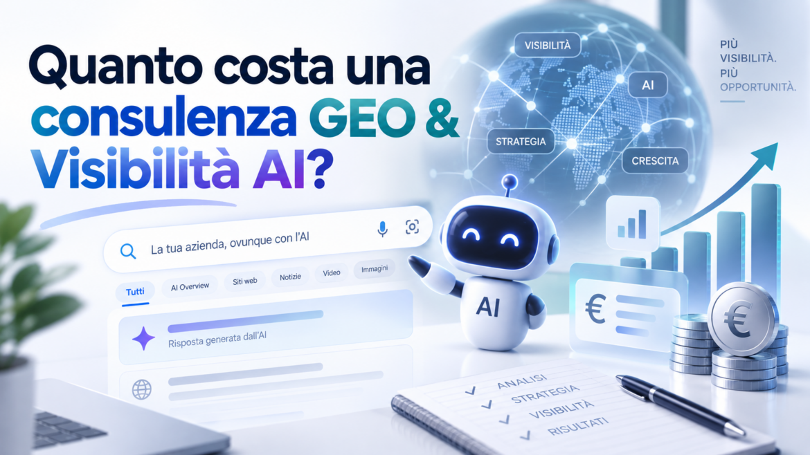 quanto costa una consulenza geo ai search