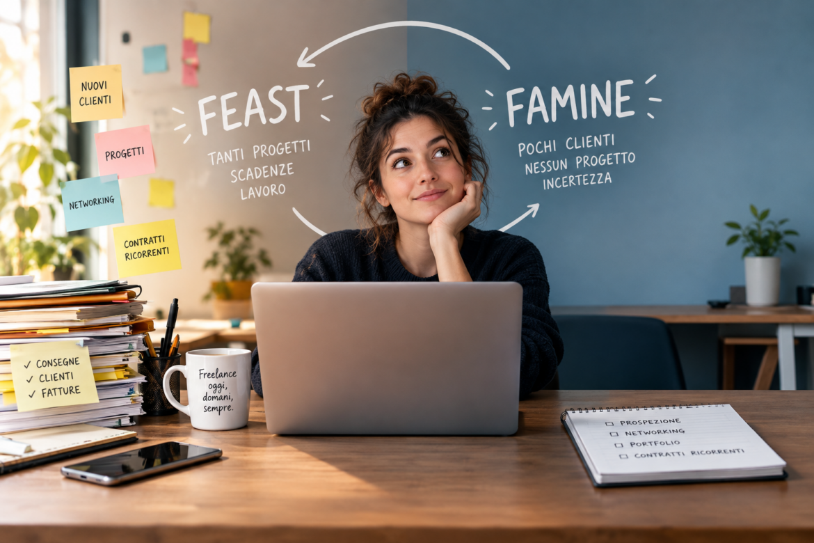 Il ciclo del freelance_ feast or femine